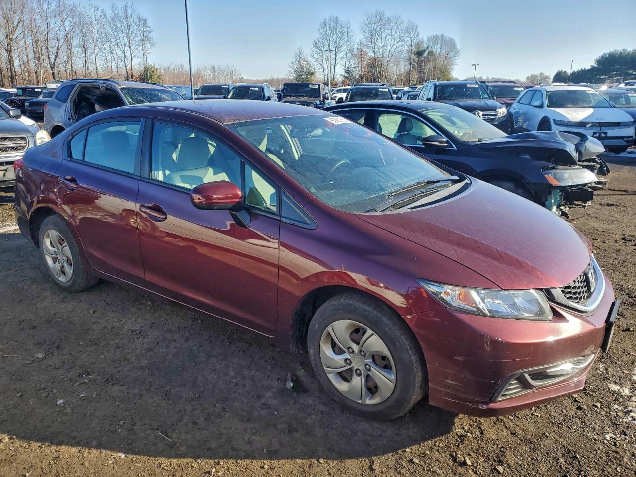2015 HONDA CIVIC LX photo 4