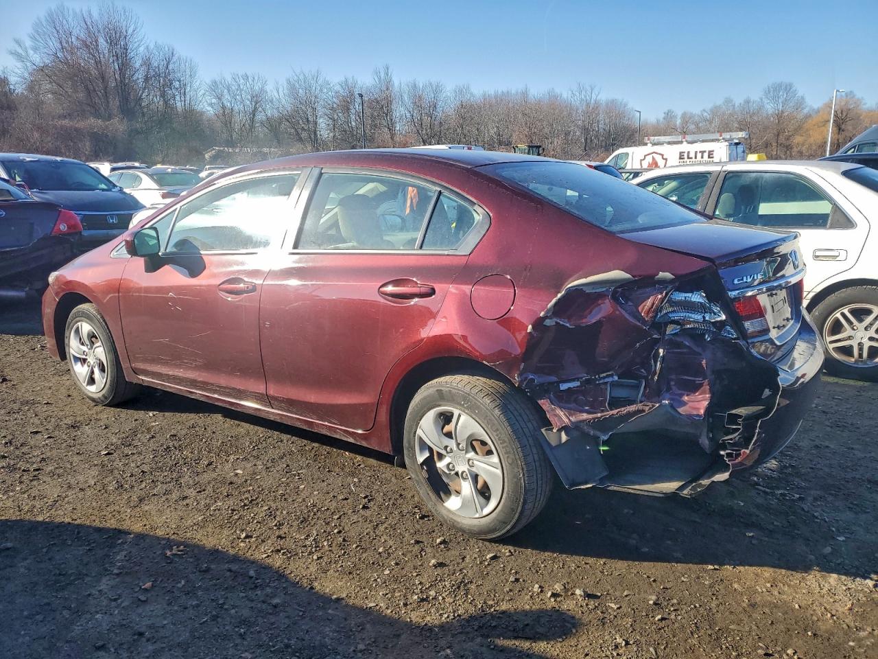 2015 HONDA CIVIC LX photo 2