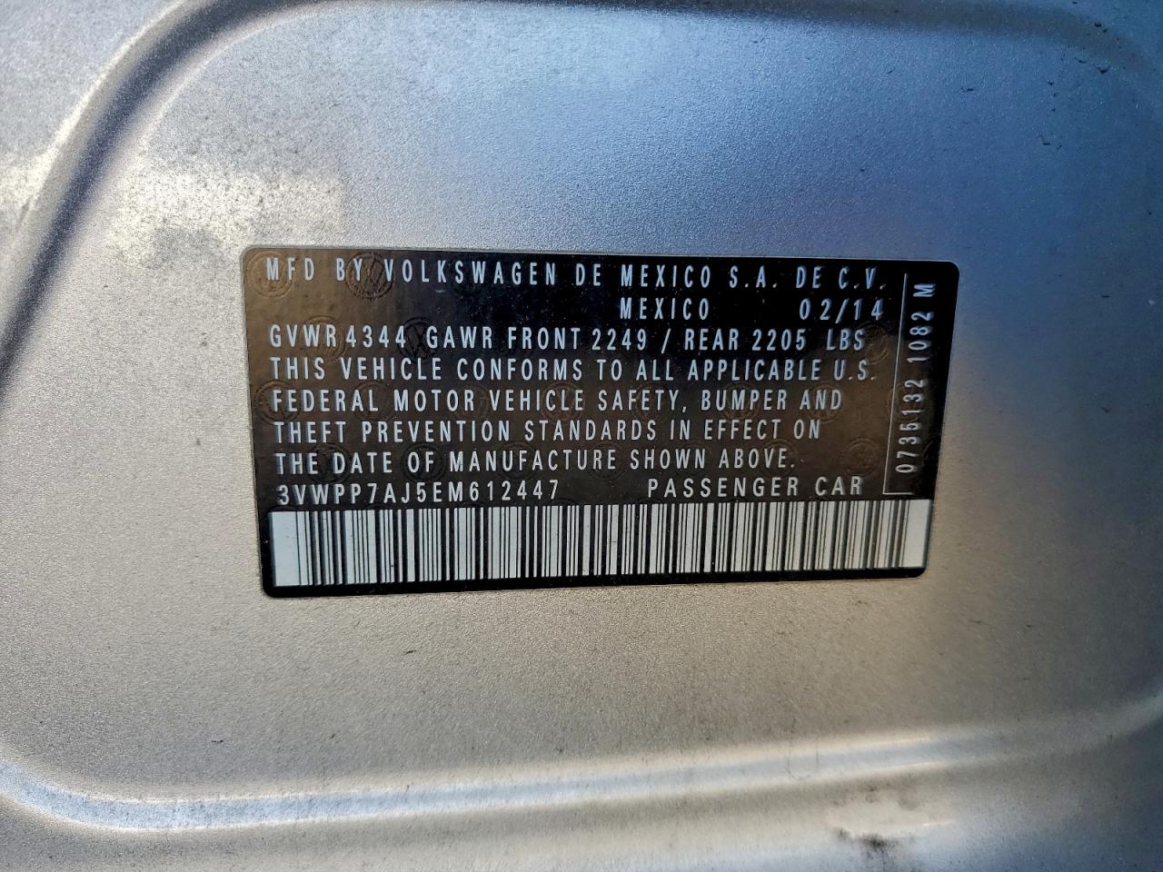 2014 VOLKSWAGEN JETTA S photo 12