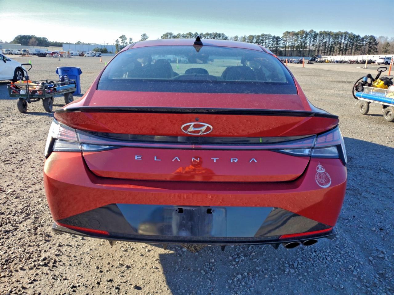2021 HYUNDAI ELANTRA N LINE photo 6