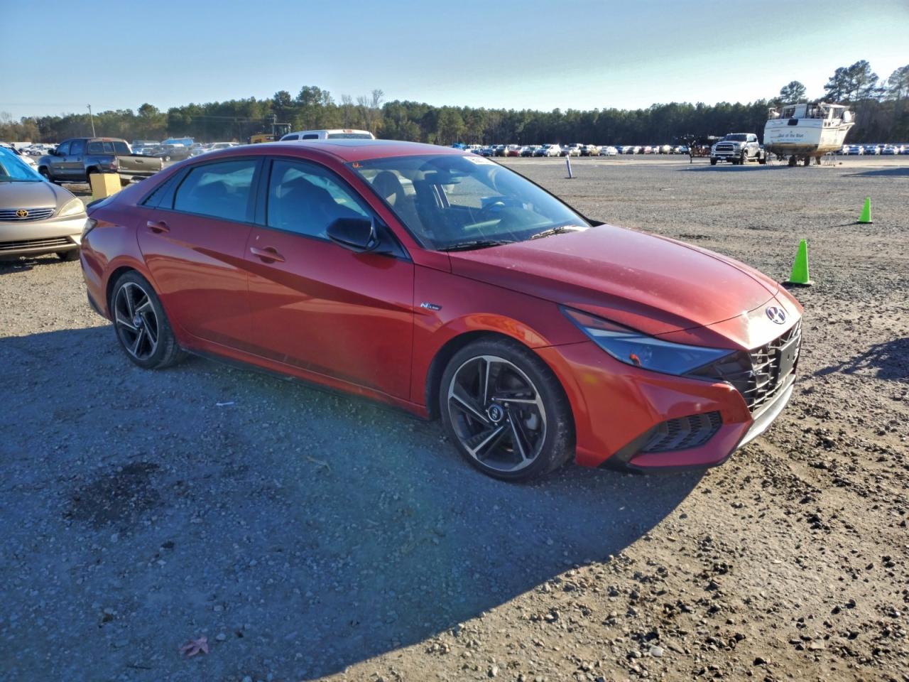 2021 HYUNDAI ELANTRA N LINE photo 4