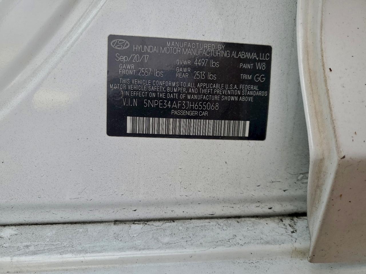 2018 HYUNDAI SONATA SEL photo 12