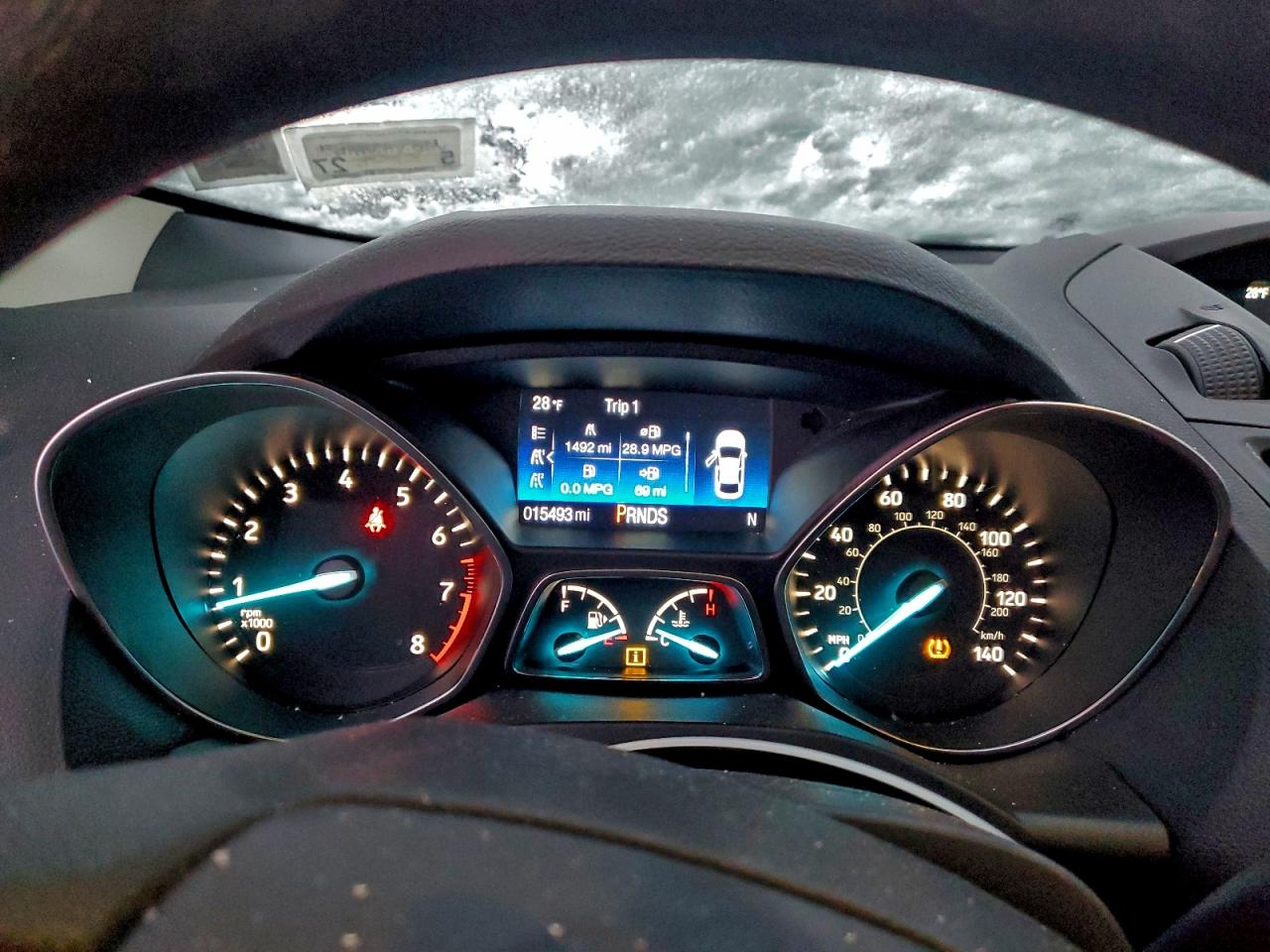2017 FORD ESCAPE S photo 9
