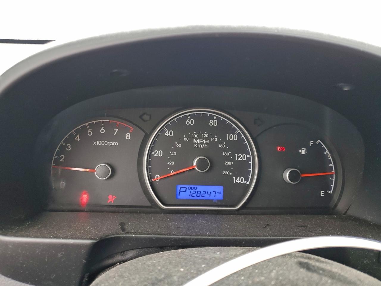 2010 HYUNDAI ELANTRA BLUE photo 9