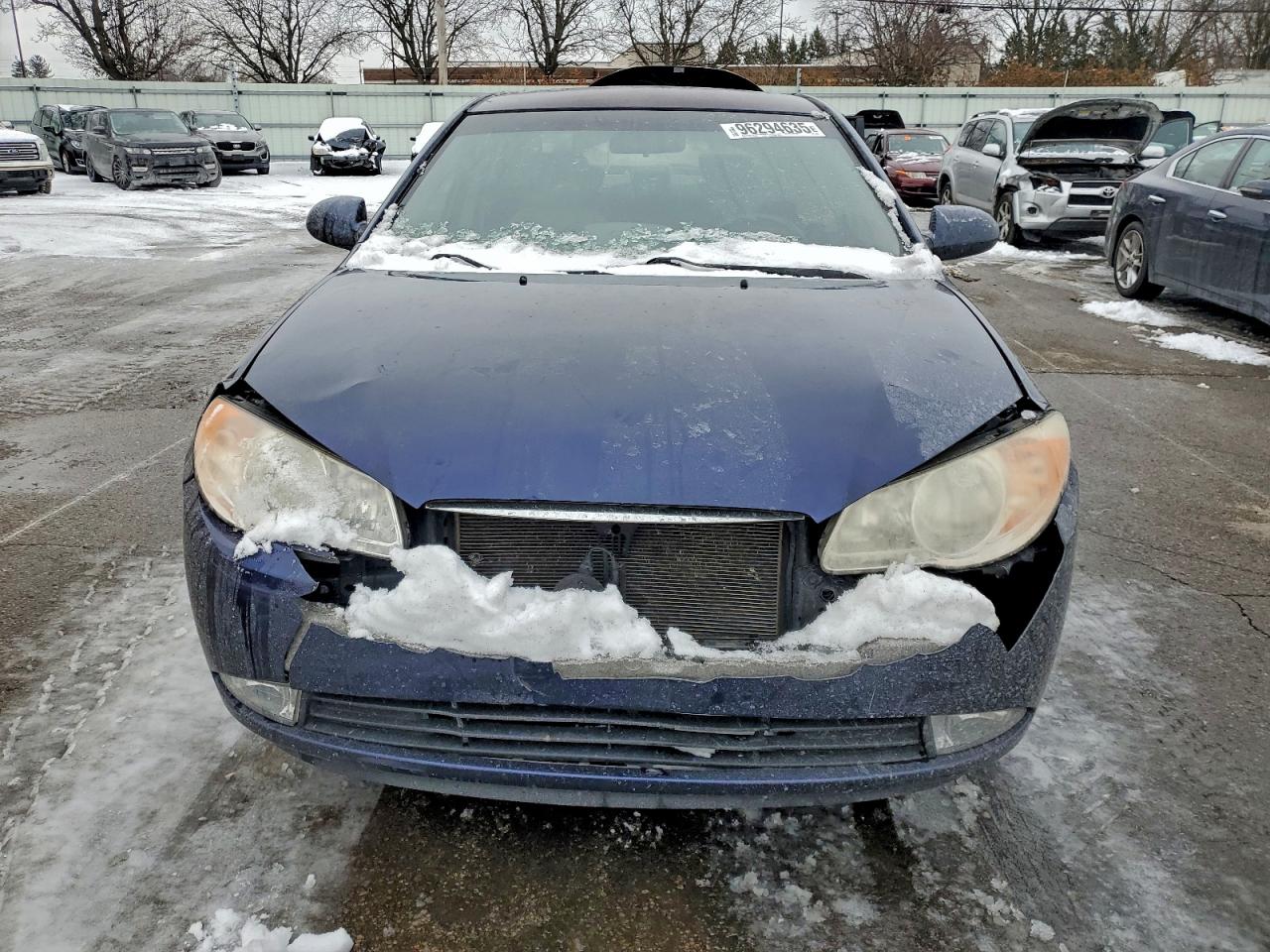 2010 HYUNDAI ELANTRA BLUE photo 5