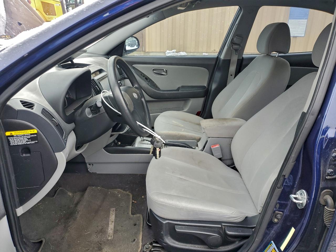 2010 HYUNDAI ELANTRA BLUE photo 7