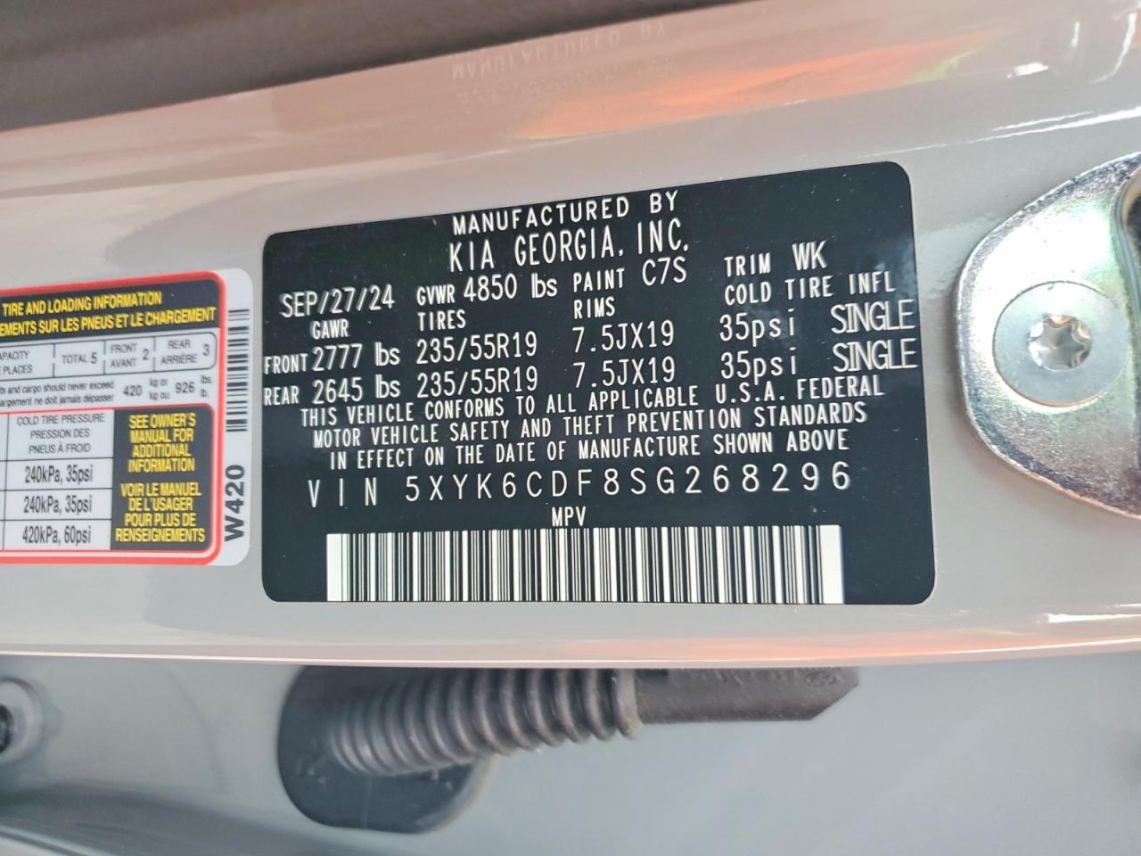 2025 KIA SPORTAGE X LINE photo 13