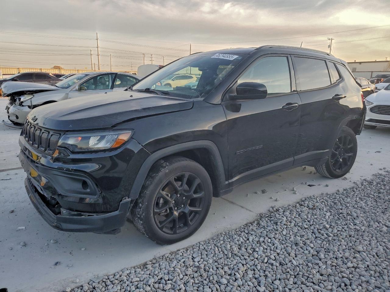 2022 JEEP COMPASS LATITUDE — REAR END damage — photo 1