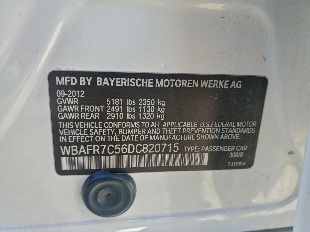 2013 BMW 535 I photo 12