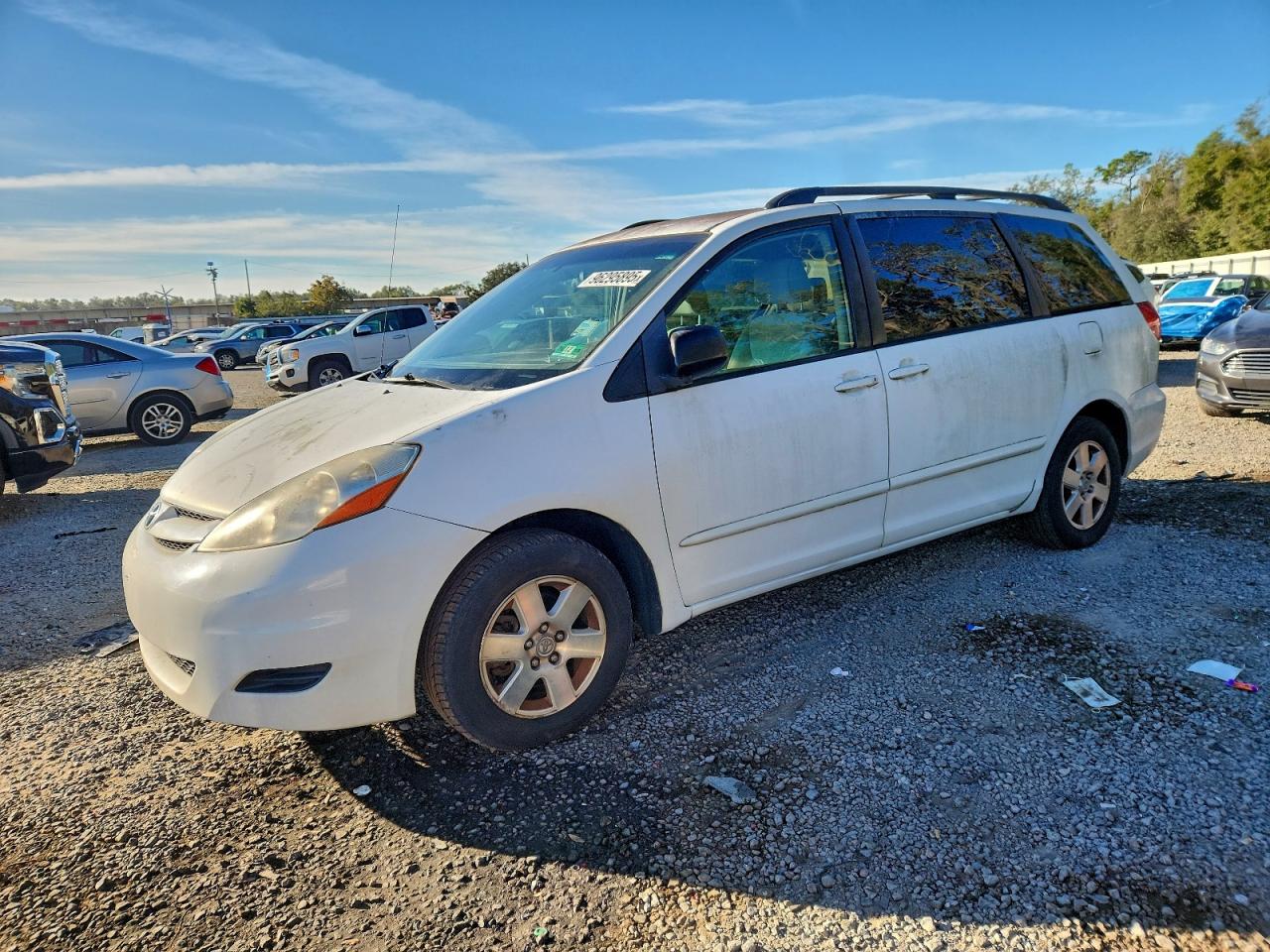 2008 TOYOTA SIENNA CE — SIDE damage — photo 1