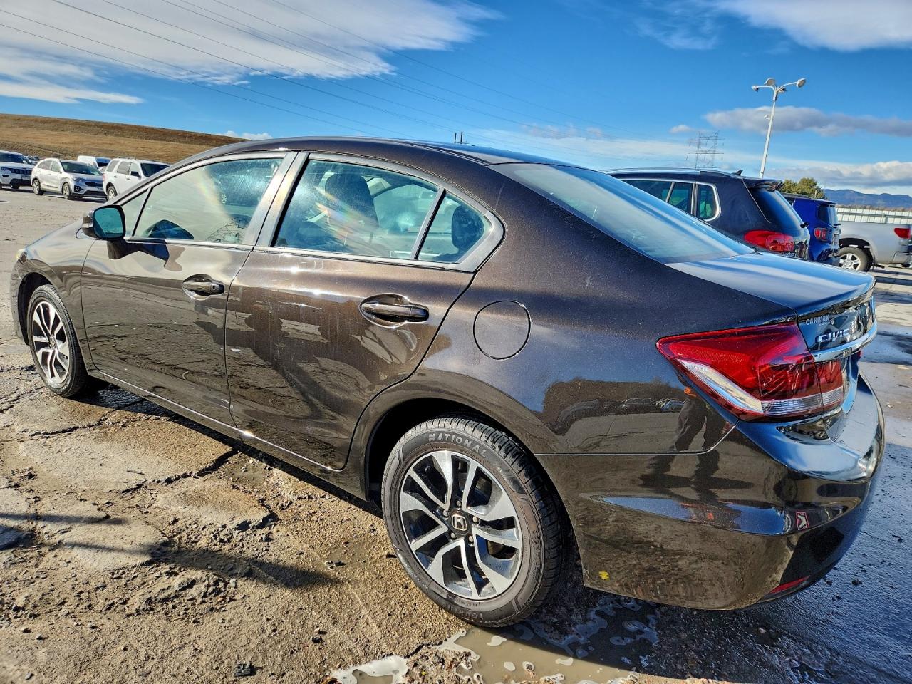 2013 HONDA CIVIC EX photo 2