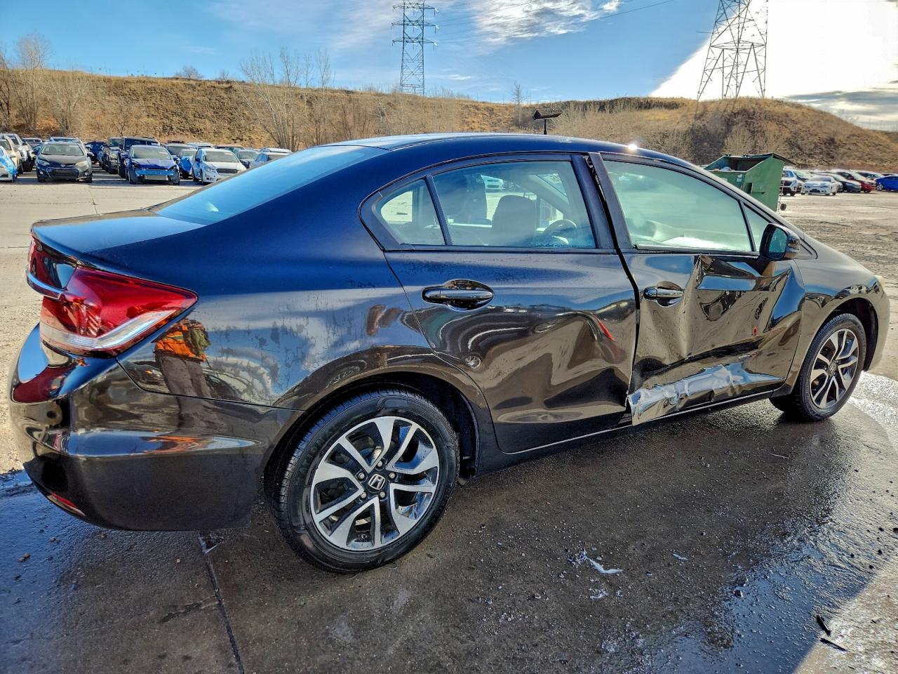 2013 HONDA CIVIC EX photo 3