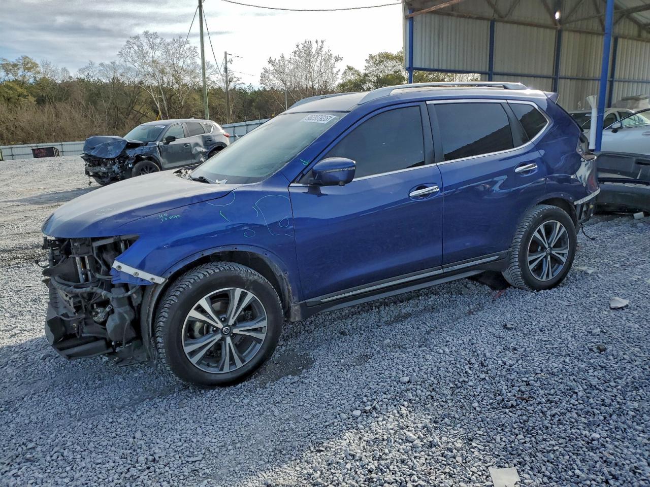 2018 NISSAN ROGUE S — FRONT END damage — photo 1