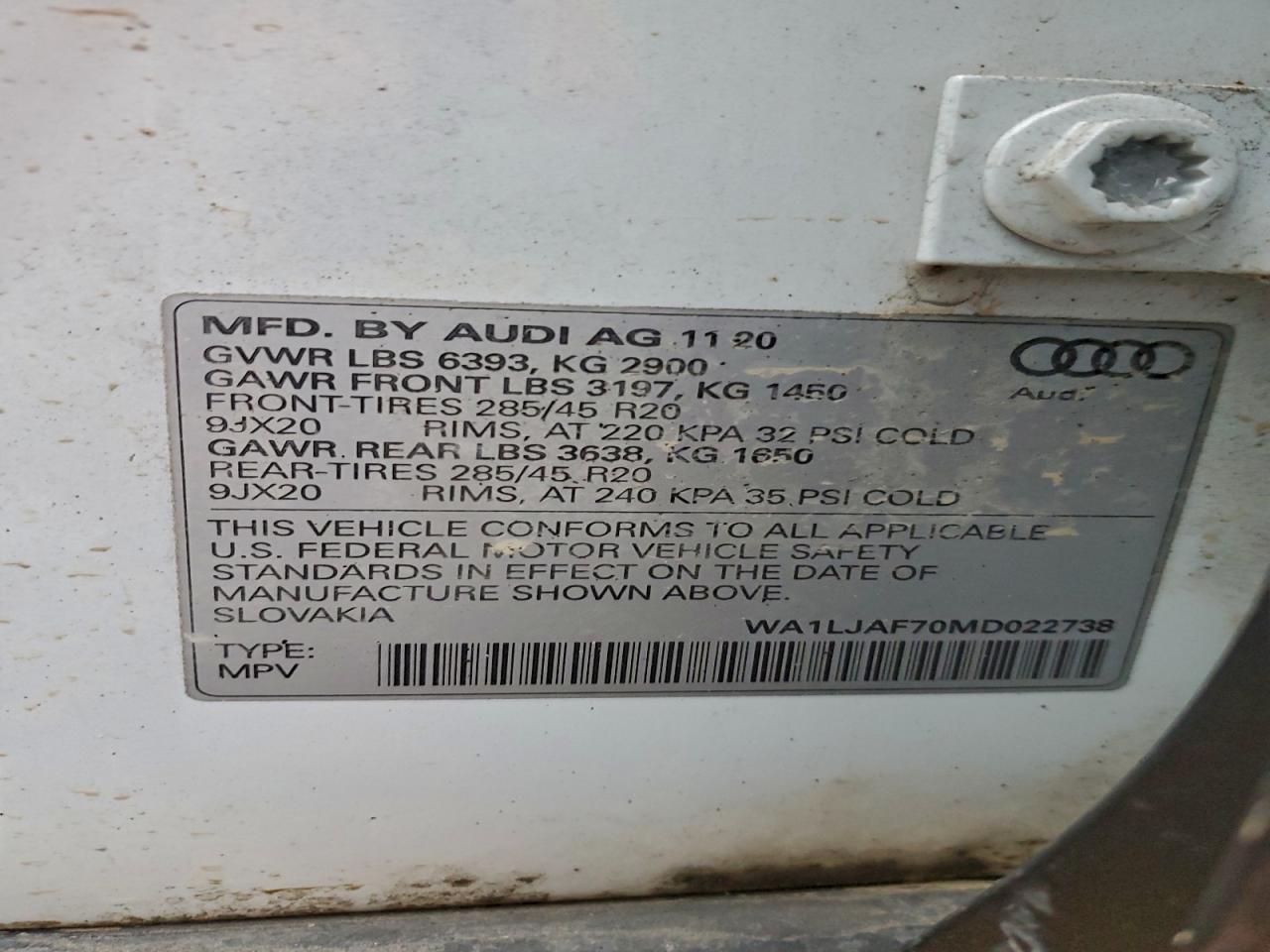 2021 AUDI Q7 PREMIUM PLUS photo 37