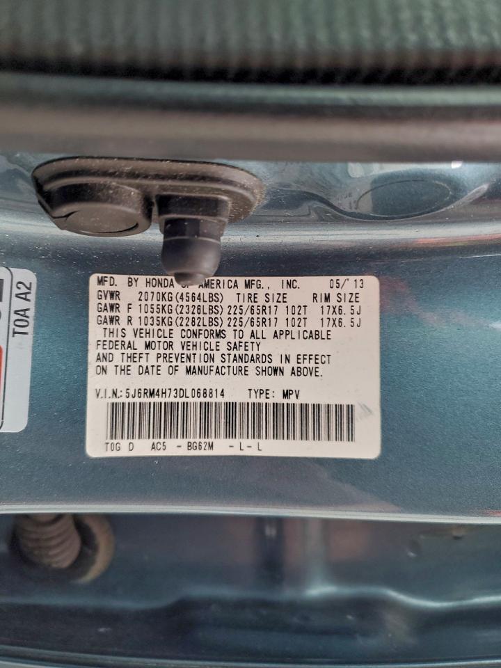 2013 HONDA CR-V EXL photo 13