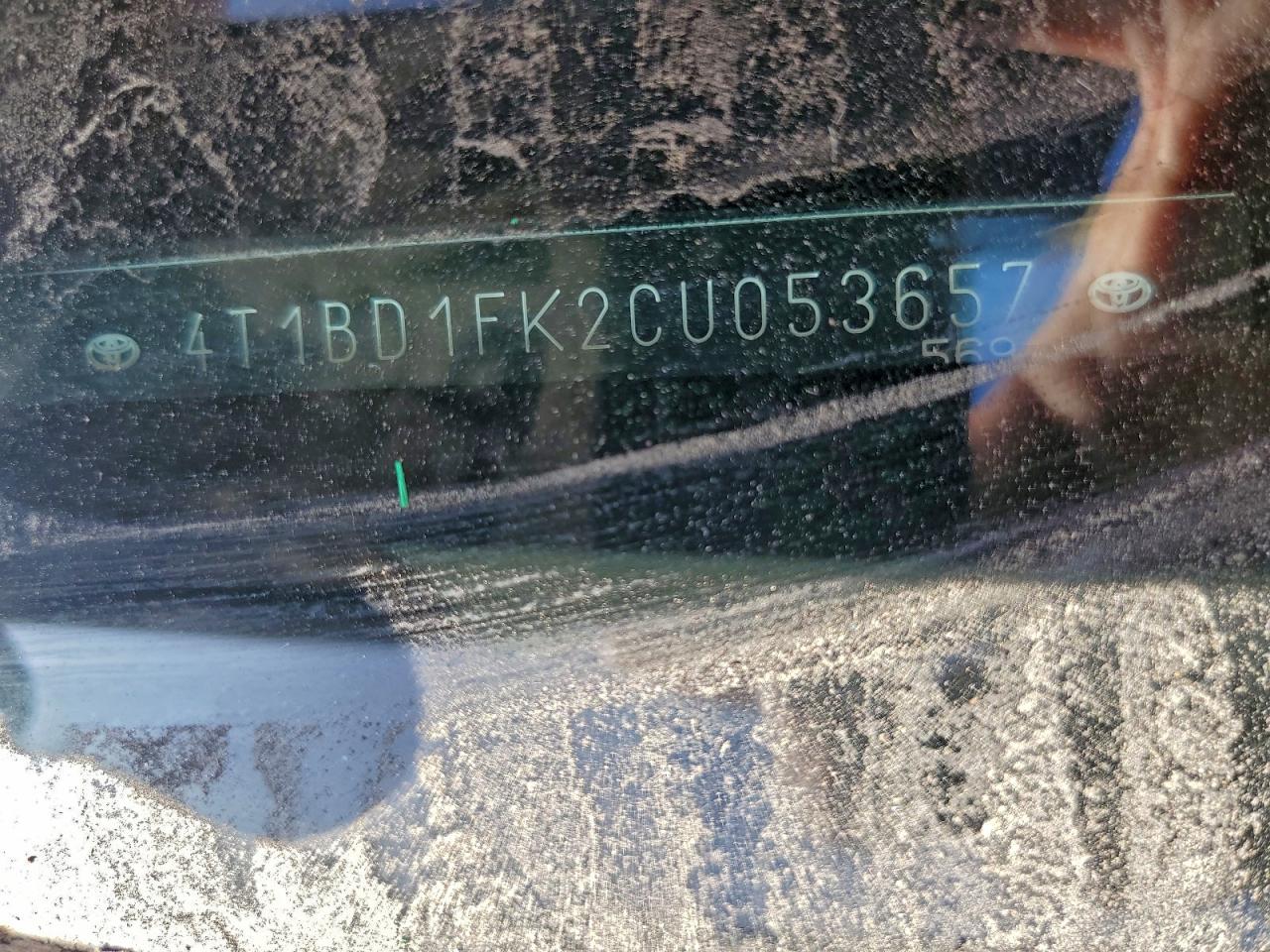 2012 TOYOTA CAMRY HYBRID photo 12