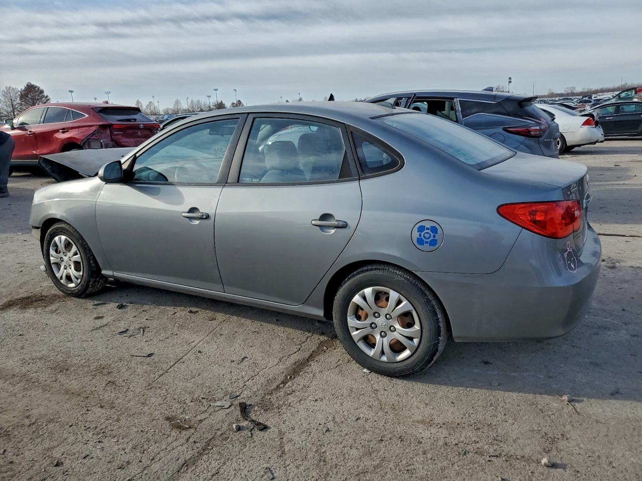2010 HYUNDAI ELANTRA BLUE photo 2