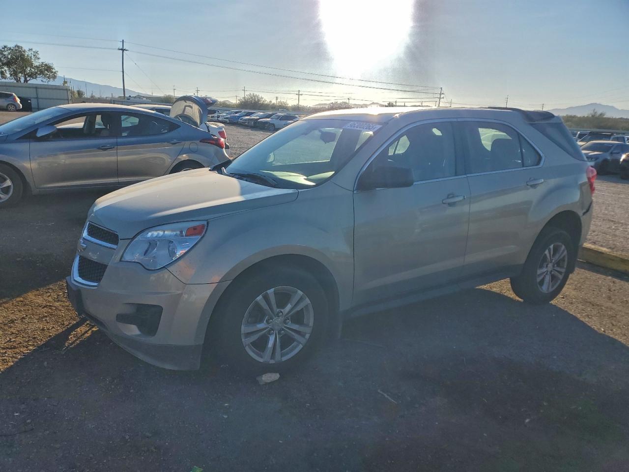 2010 CHEVROLET EQUINOX LS — FRONT END damage — photo 1