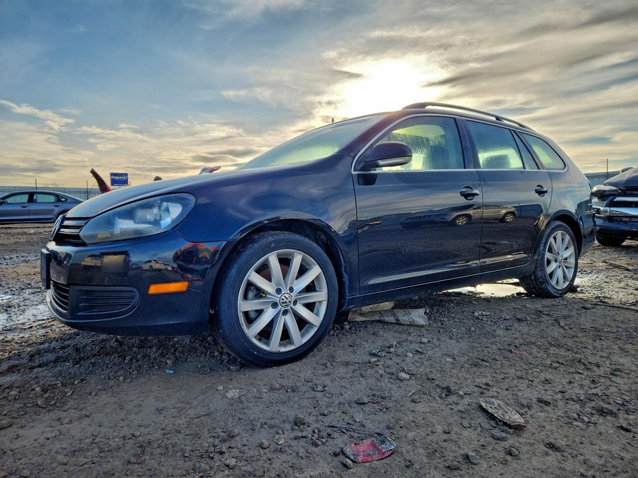 2011 VOLKSWAGEN JETTA TDI — REAR END damage — photo 1