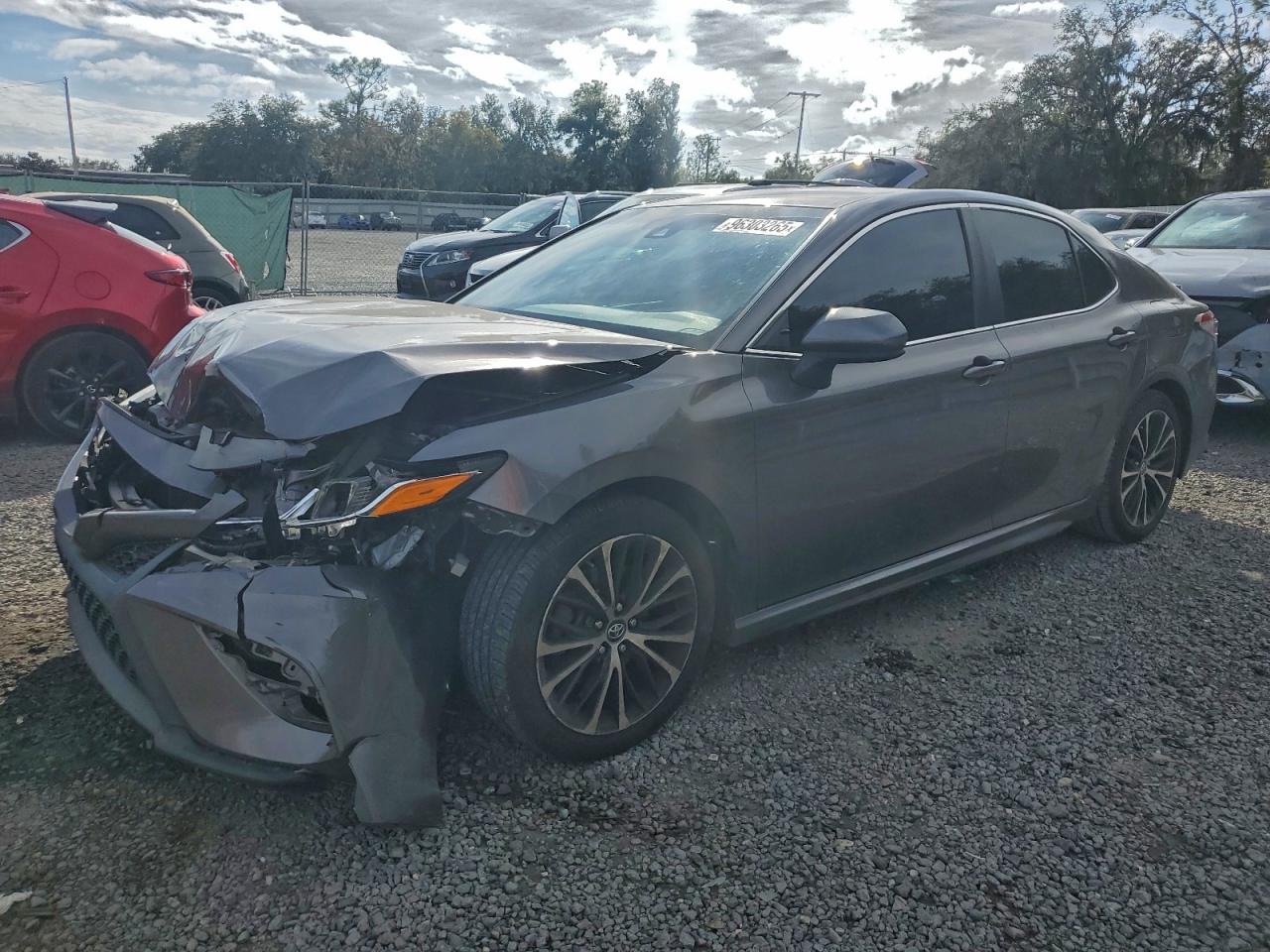 2019 TOYOTA CAMRY L — FRONT END damage — photo 1