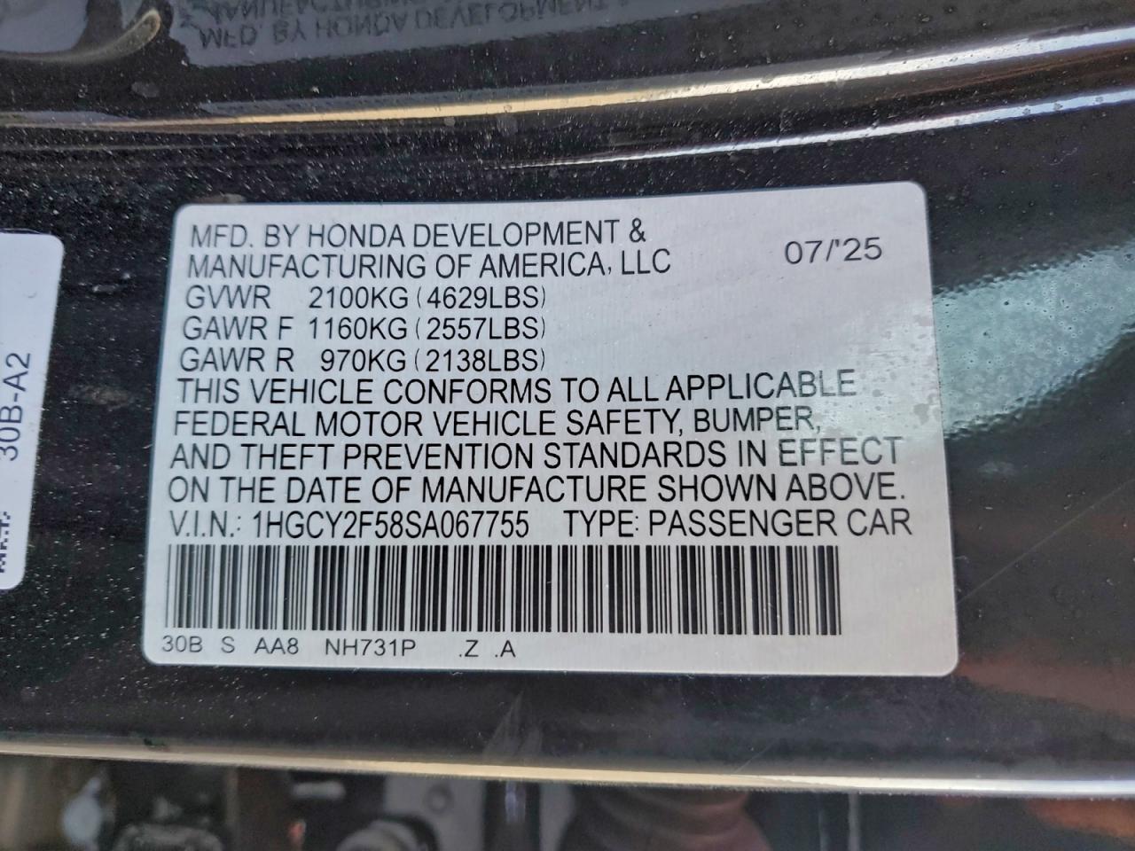2025 HONDA ACCORD HYBRID SPORT photo 37