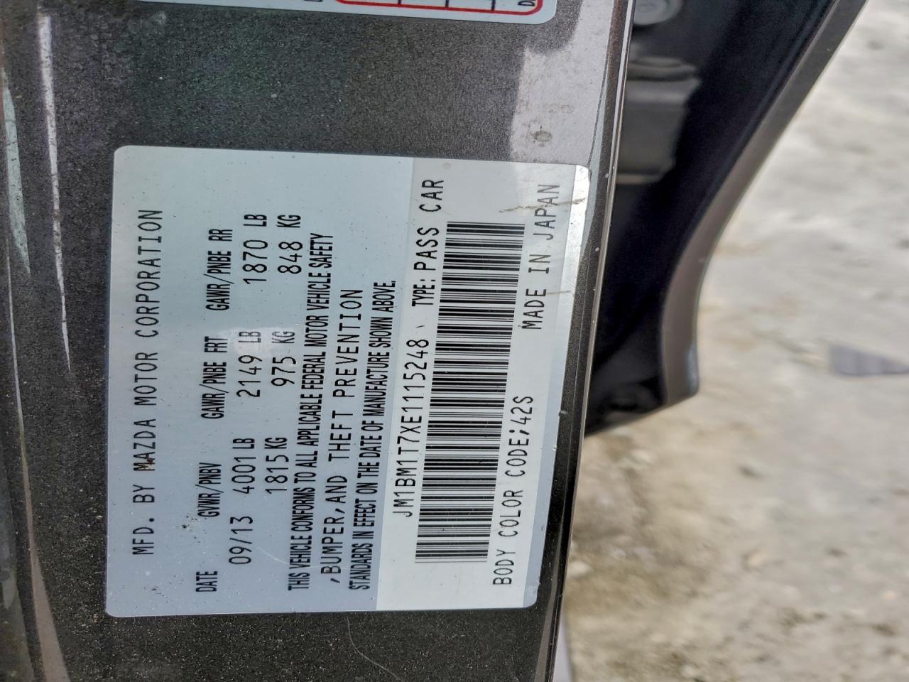2014 MAZDA 3 SV photo 23