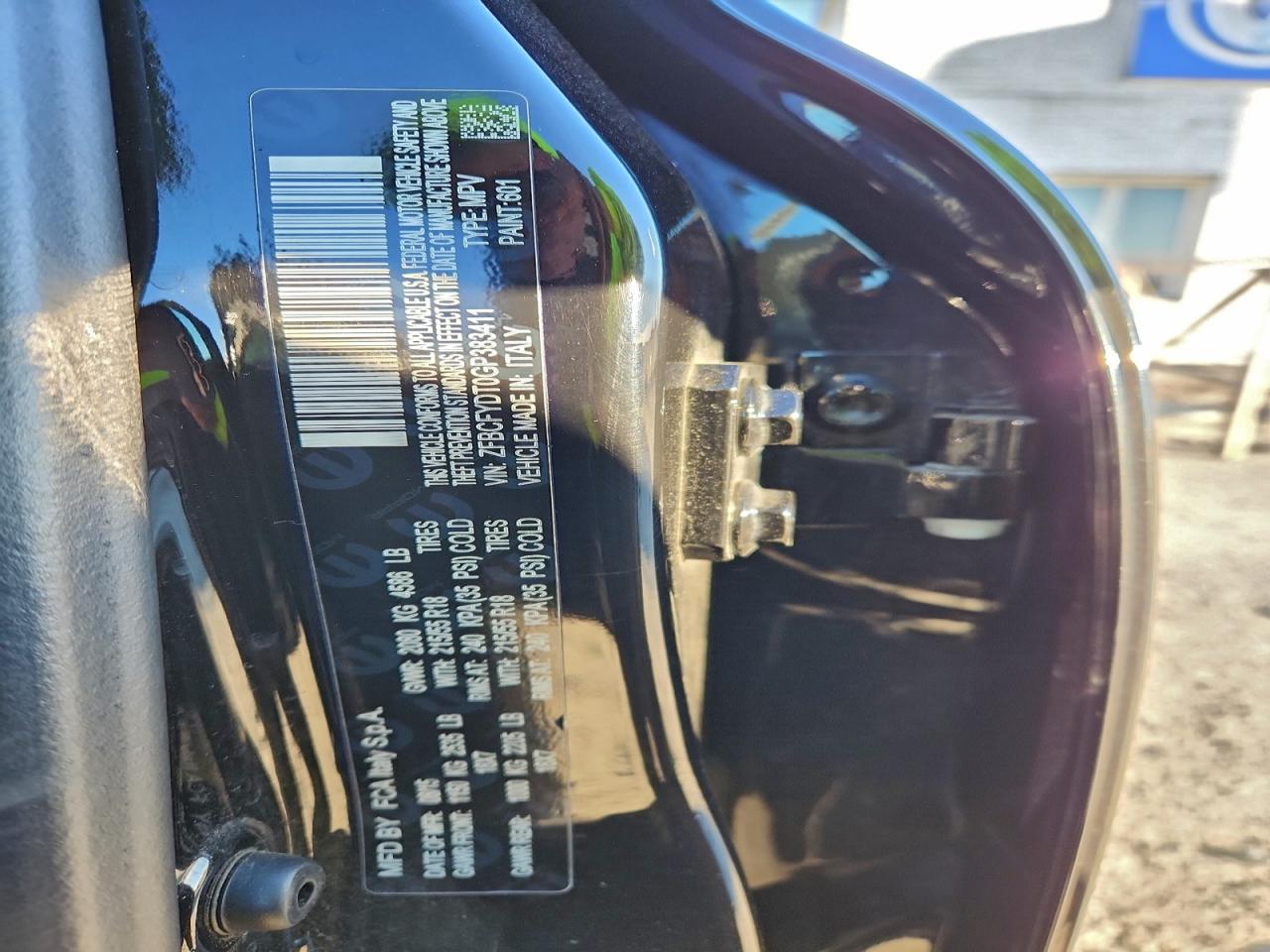 2016 FIAT 500X LOUNGE photo 14