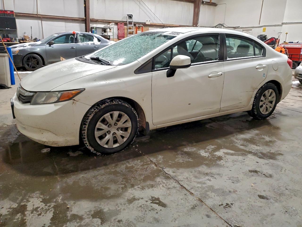 2012 HONDA CIVIC LX — SIDE damage — photo 1