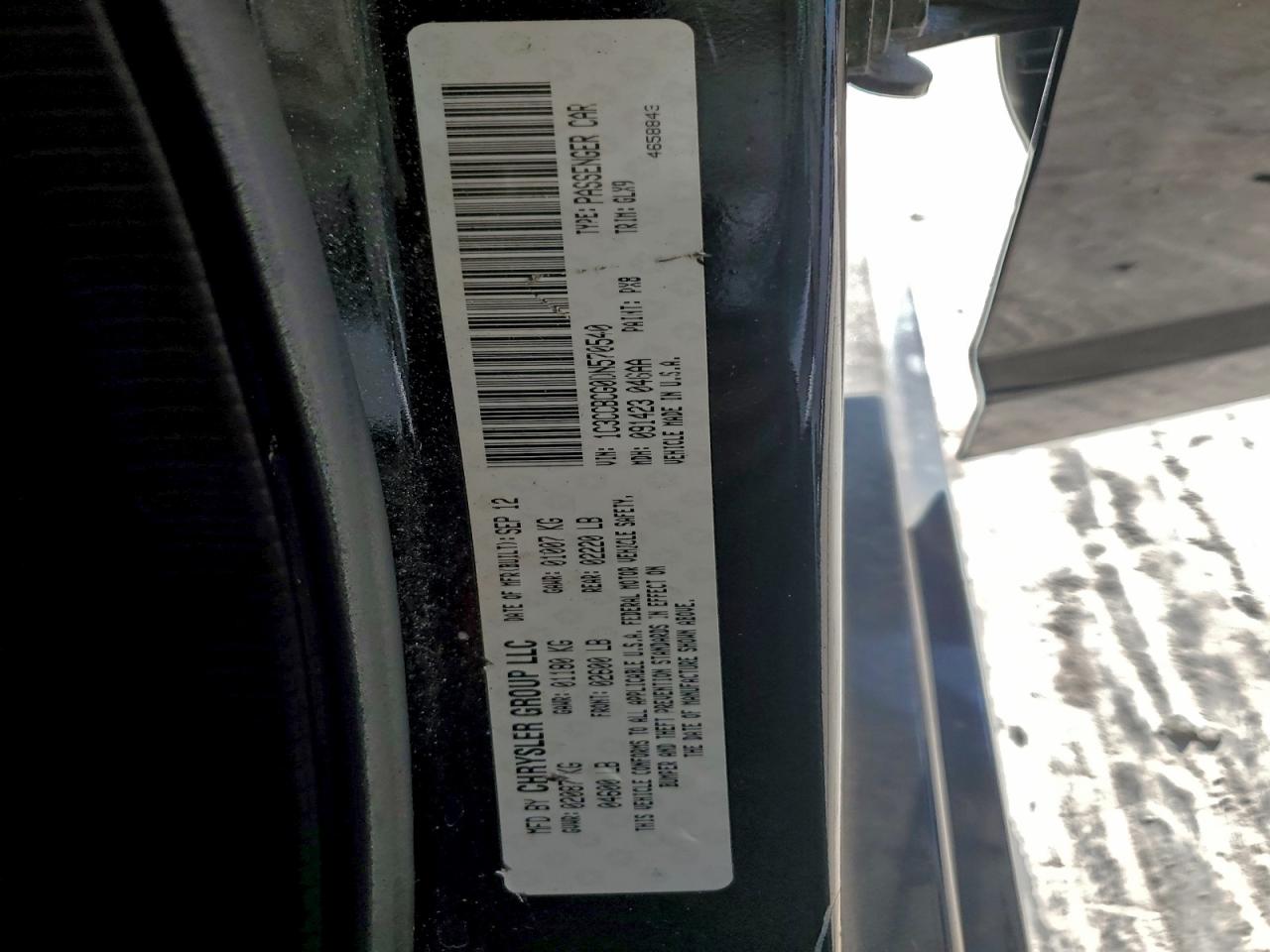 2013 CHRYSLER 200 LIMITED photo 12