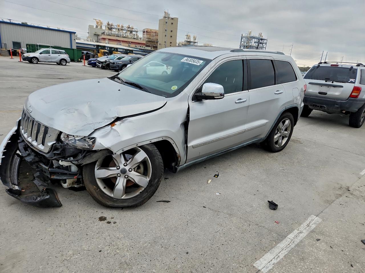 2012 JEEP GRAND CHEROKEE LIMITED — FRONT END damage — photo 1