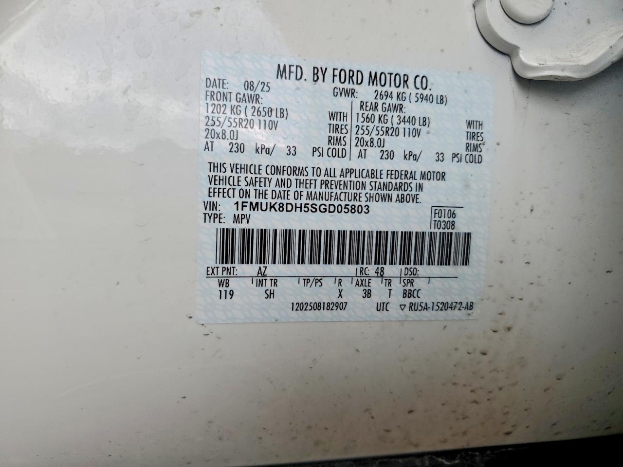 2025 FORD EXPLORER ACTIVE photo 13