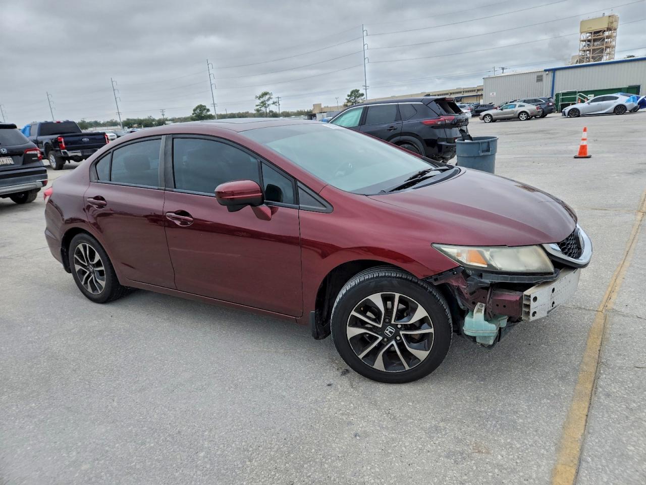 2014 HONDA CIVIC EX photo 4