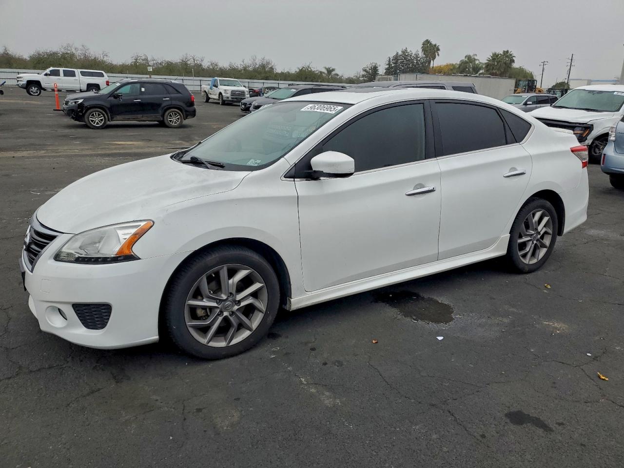 2014 NISSAN SENTRA S — SIDE damage — photo 1