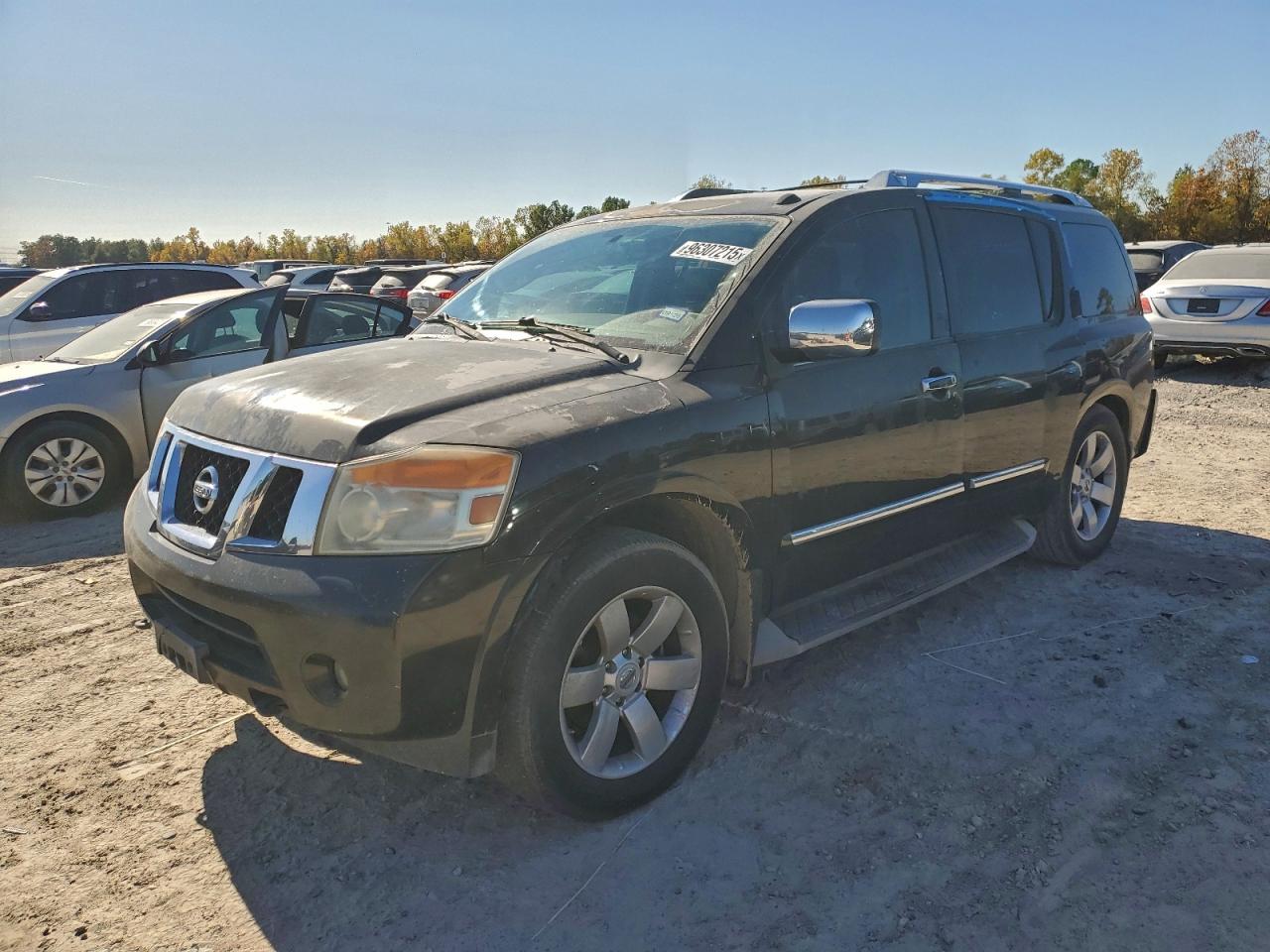 2012 NISSAN ARMADA SV — REAR END damage — photo 1