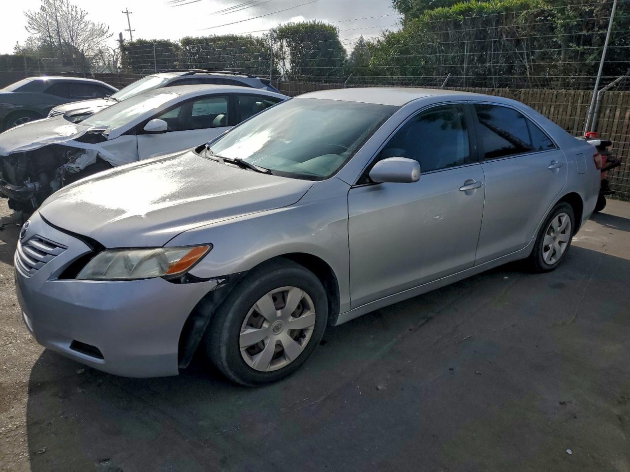2007 TOYOTA CAMRY CE — FRONT END damage — photo 1