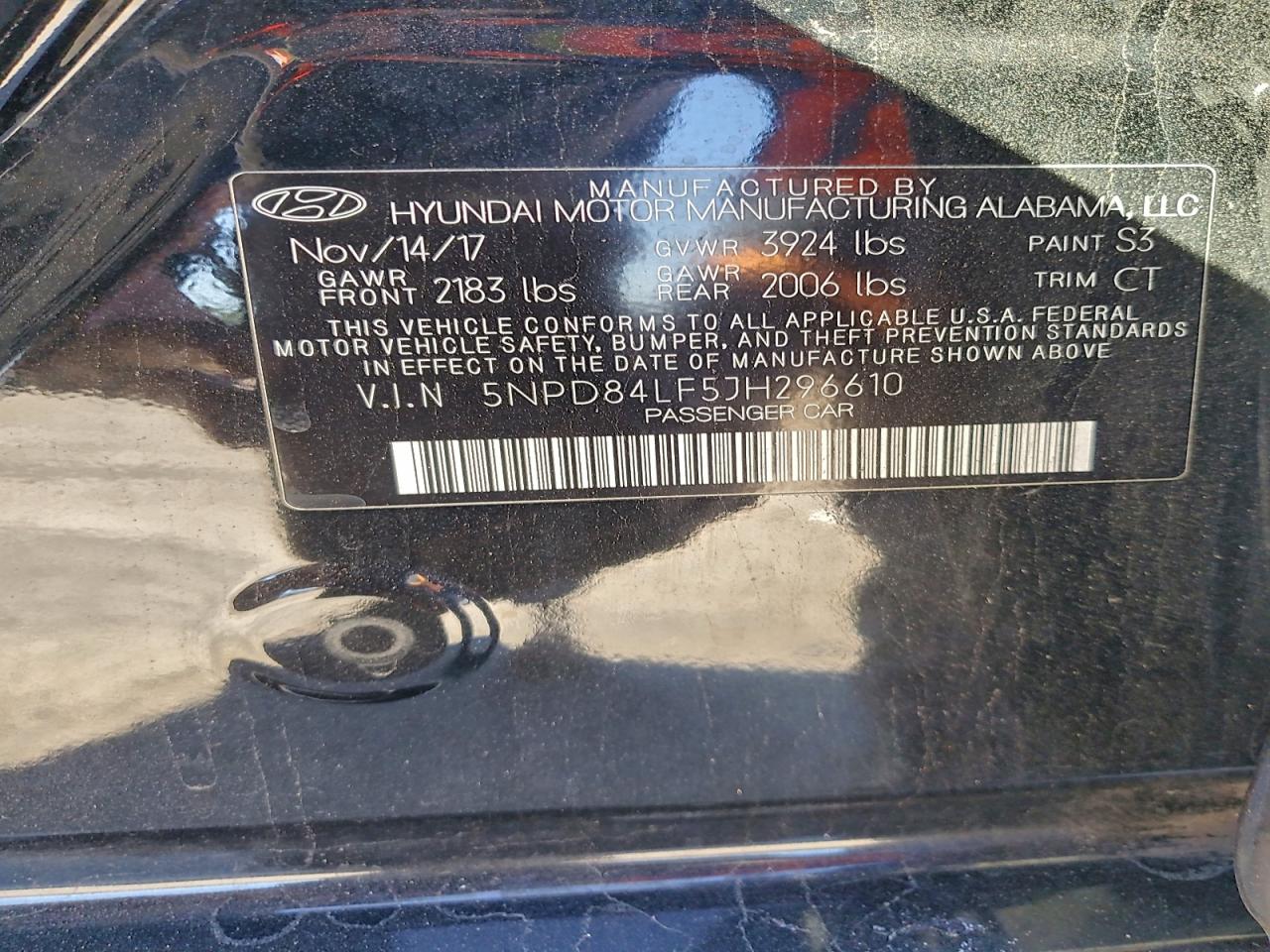 2018 HYUNDAI ELANTRA SEL photo 12