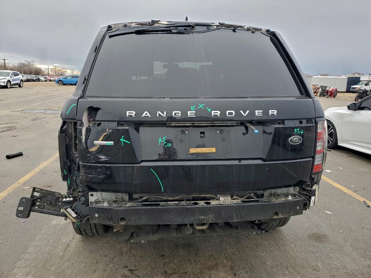 2016 LAND ROVER RANGE ROVER SUPERCHARGED photo 6