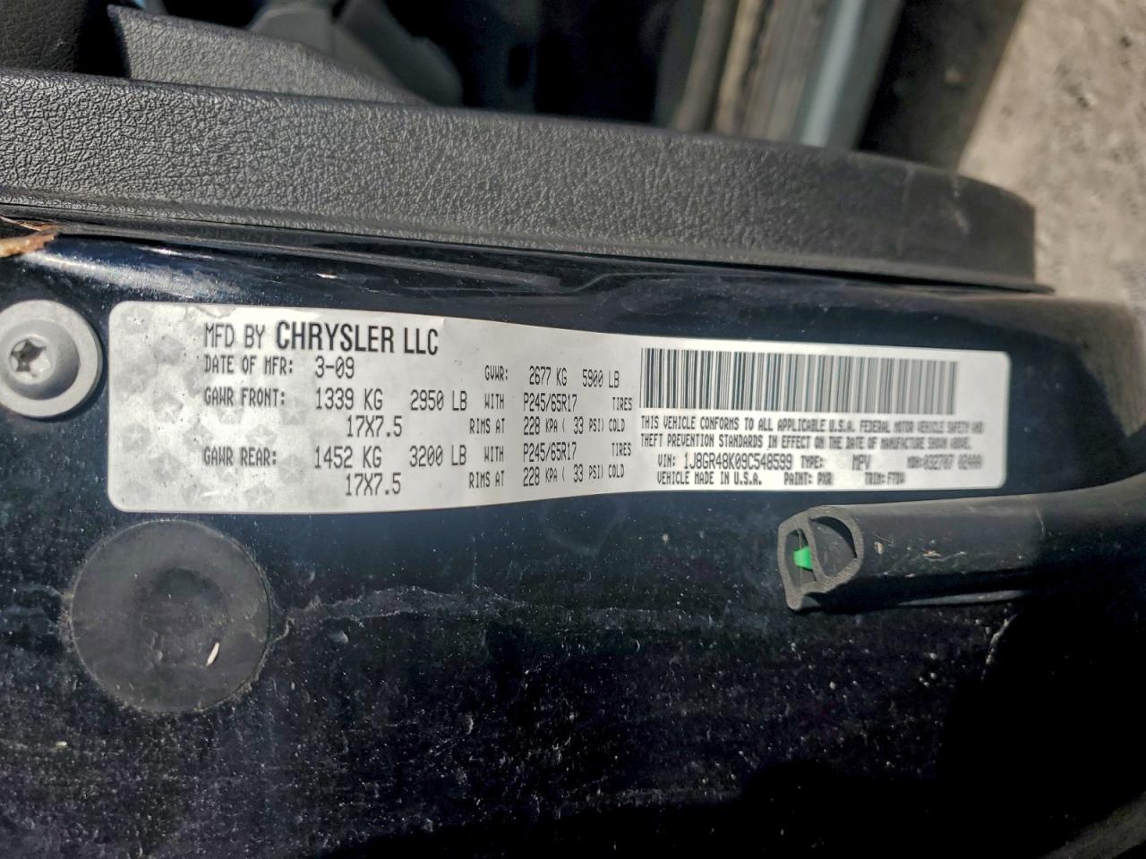 2009 JEEP GRAND CHEROKEE LAREDO photo 13