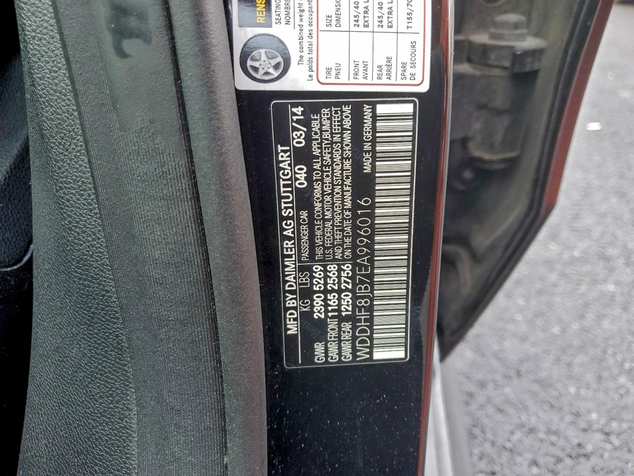 2014 MERCEDES-BENZ E 350 4MATIC photo 12