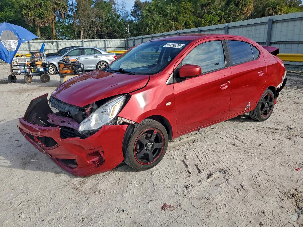 2017 MITSUBISHI MIRAGE G4 ES — REAR END damage — photo 1
