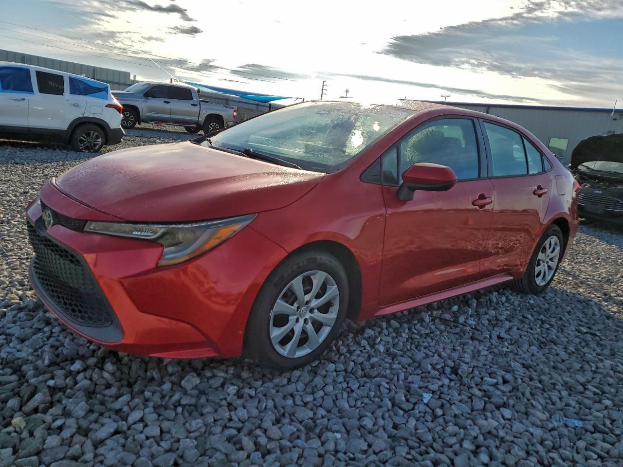2021 TOYOTA COROLLA LE — FRONT END damage — photo 1