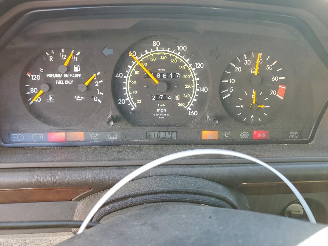 1993 MERCEDES-BENZ 300 CECV photo 25