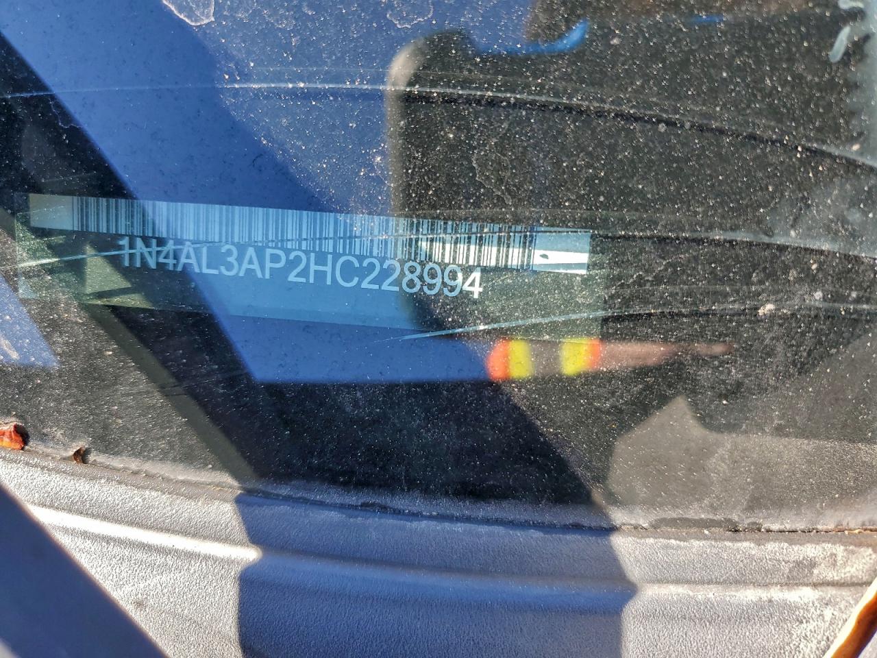 2017 NISSAN ALTIMA 2.5 photo 12