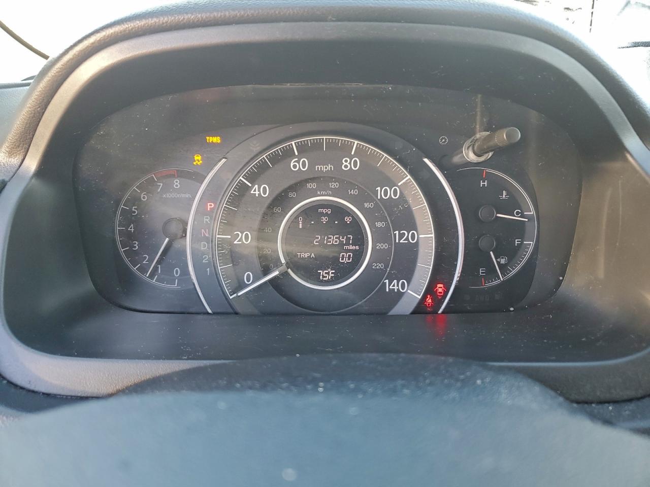 2012 HONDA CR-V LX photo 9