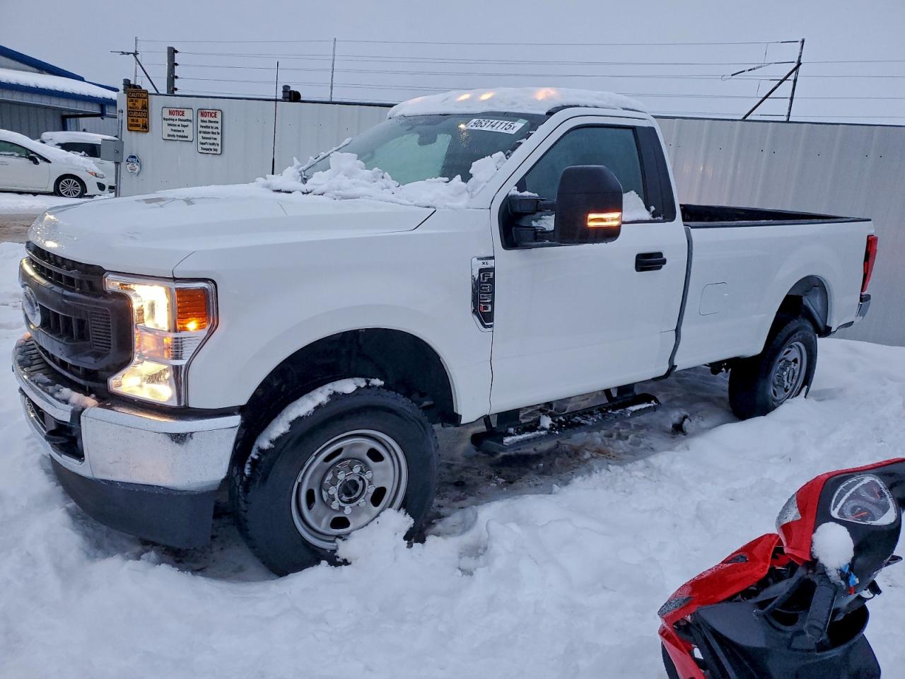 2022 FORD F350 SUPER DUTY — SIDE damage — photo 1