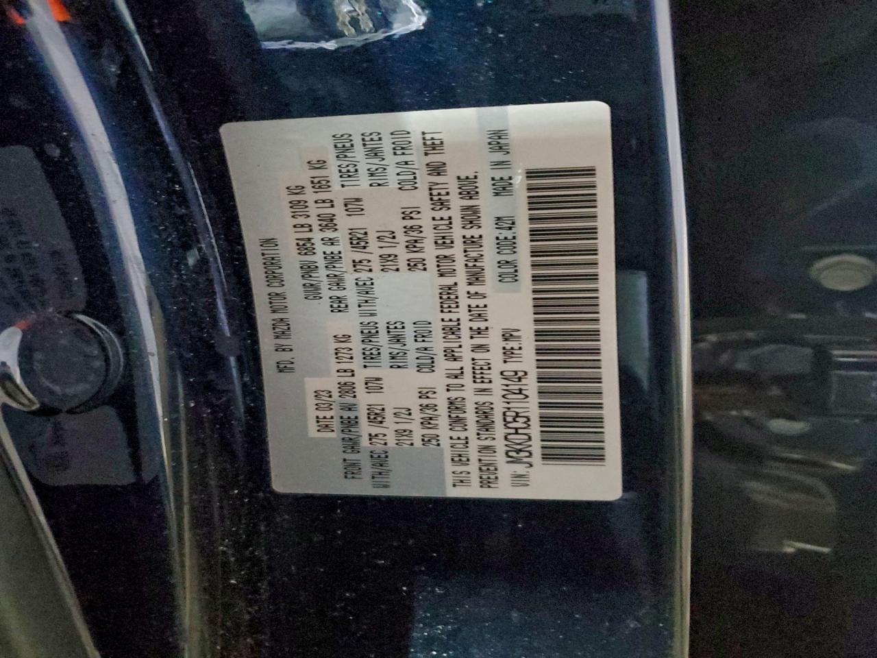 2024 MAZDA CX-90 PREMIUM photo 13