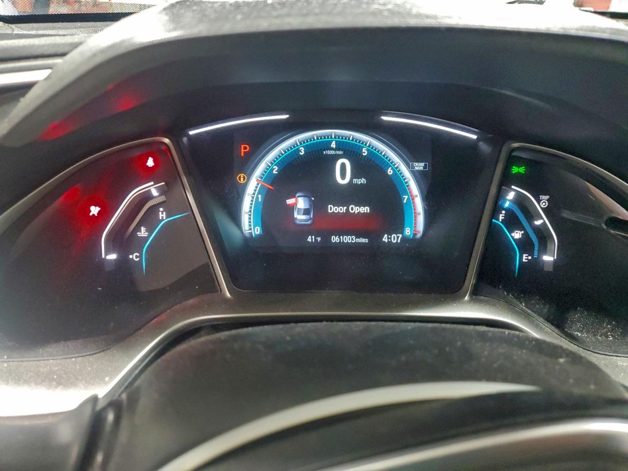 2017 HONDA CIVIC EX photo 9