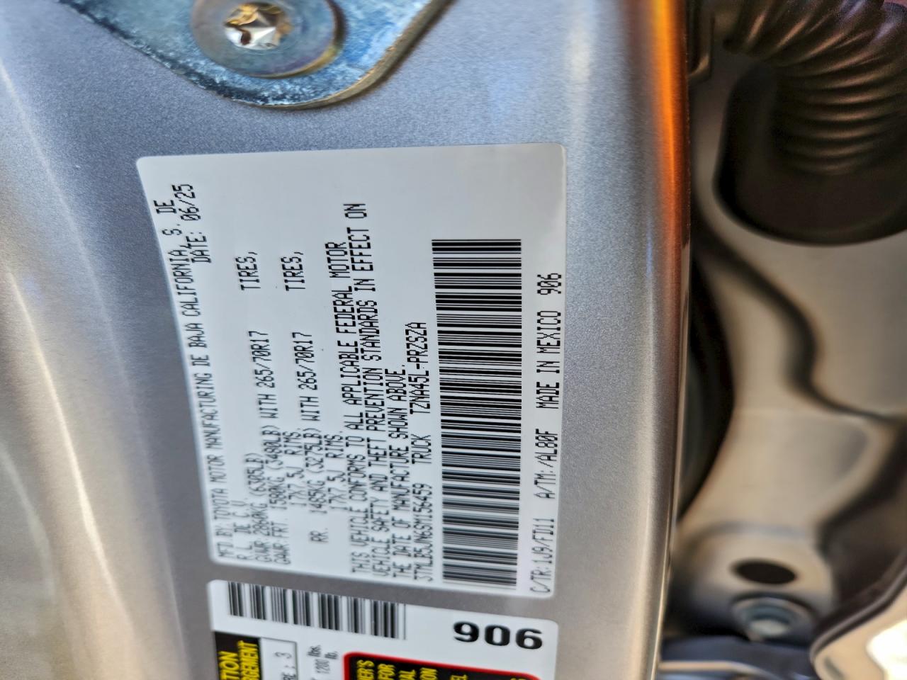 2025 TOYOTA TACOMA DOUBLE CAB photo 12
