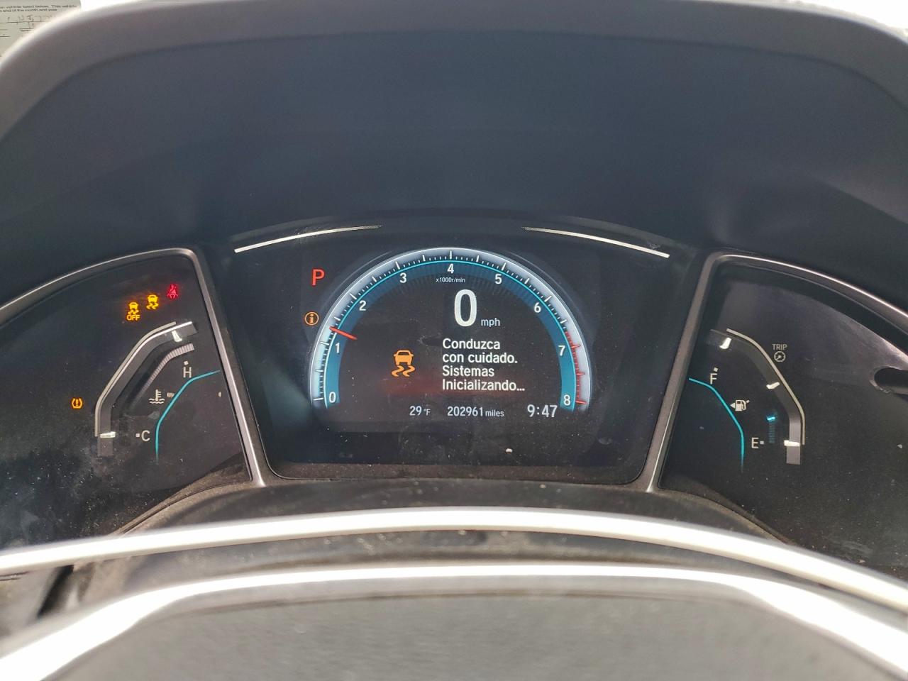 2016 HONDA CIVIC EX photo 9