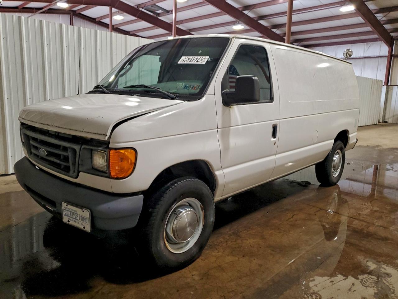 2006 FORD E250 DELIVERY VAN — SIDE damage — photo 1